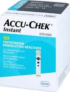 ACCU-CHEK Instant Blutzucker Teststreifen, 50 Stck., NEU