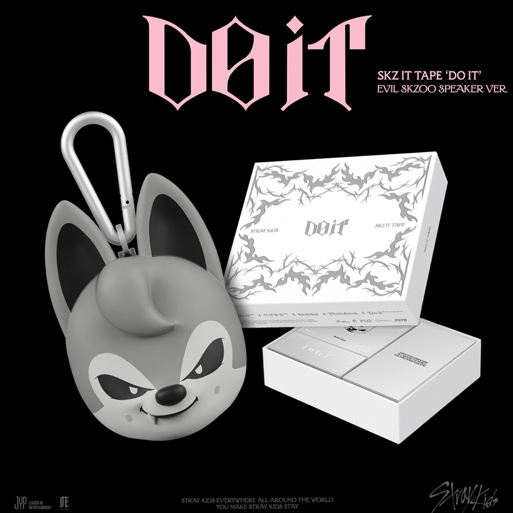 Stray Kids SKZ IT TAPE DO IT EVIL SKZOO SPEAKER Ver Speaker+ Stray Kids SKZ IT TAPE DO IT EVIL SKZOO SPEAKER Ver Speaker+
