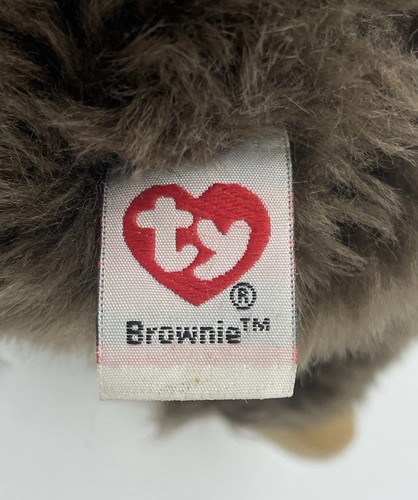 TY Classic BROWNIE the Monkey Plush Wild Wild Best medium 10 inch - Picture 4 of 5