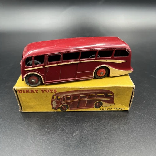 Vintage Dinky Toys Meccano Luxury Autobus Coach 29G 281 BOXED V. RARE VGC 1950s