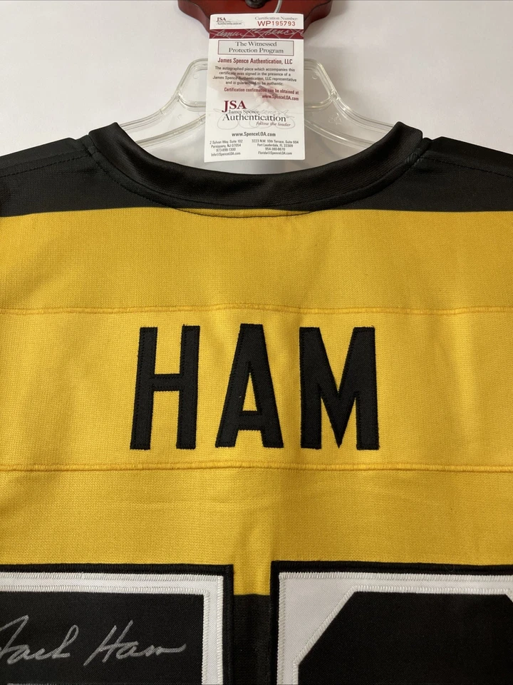 Pittsburgh Steelers Jack Ham #59 Autographed JSA WP195793 HOF 88 Jersey! AZ17 - Image 4 of 4