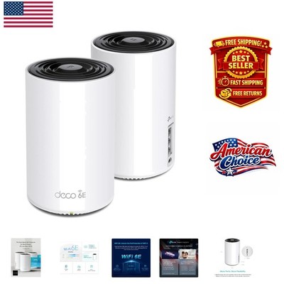 Advanced Deco XE75 Tri-Band WiFi 6E Mesh - Ultimate Speed & Security for Home