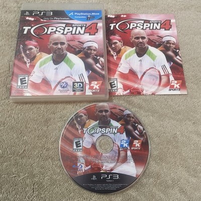 Top Spin Topspin 4 (Sony PlayStation 3, 2011) PS3 Complete Tested Tennis