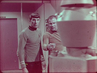 Star Trek TOS 35mm Film Clip The CHANGELING Kirk Spock Nomad 2.3.60
