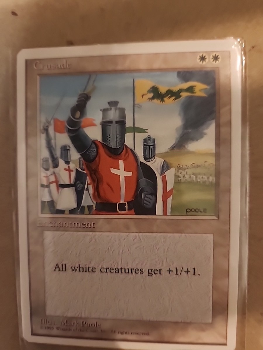 MTG Crusade Alternate 4th Edition Regular Rare for sale online | eBay MTG Crusade Alternate 4th Edition Regular Rare for sale online | eBay