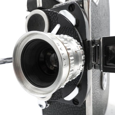 Paillard Bolex H16 Reflex 16mm Cine Film Camera & 25mm f/1.8 Lens