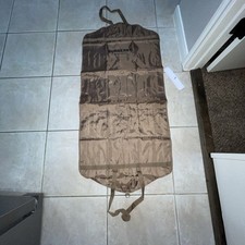 Burberry Nylon Full Zip Clothing Garment Bag in Khaki 50" x 23"