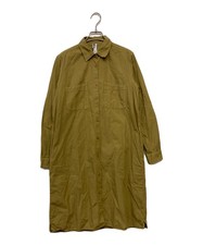 MARGARET HOWELL MHL. Cotton Linen Wool Shirt Dress Size 1 Japanese Natural