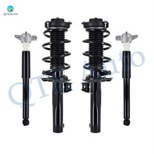 Set 4 Front Quick Complete Strut-Rear Shock Kit For 2015-2018 Volkswagen Jetta