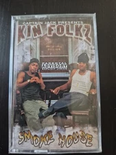 *RARE SEALED* Smokehouse by Kin Folkz Cassette 2001 HIP HOP RAP GANGSTA