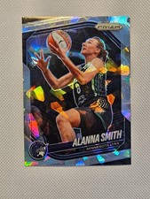 2025 Panini Prizm WNBA #101 Alanna Smith Ice Prizm Minnesota Lynx