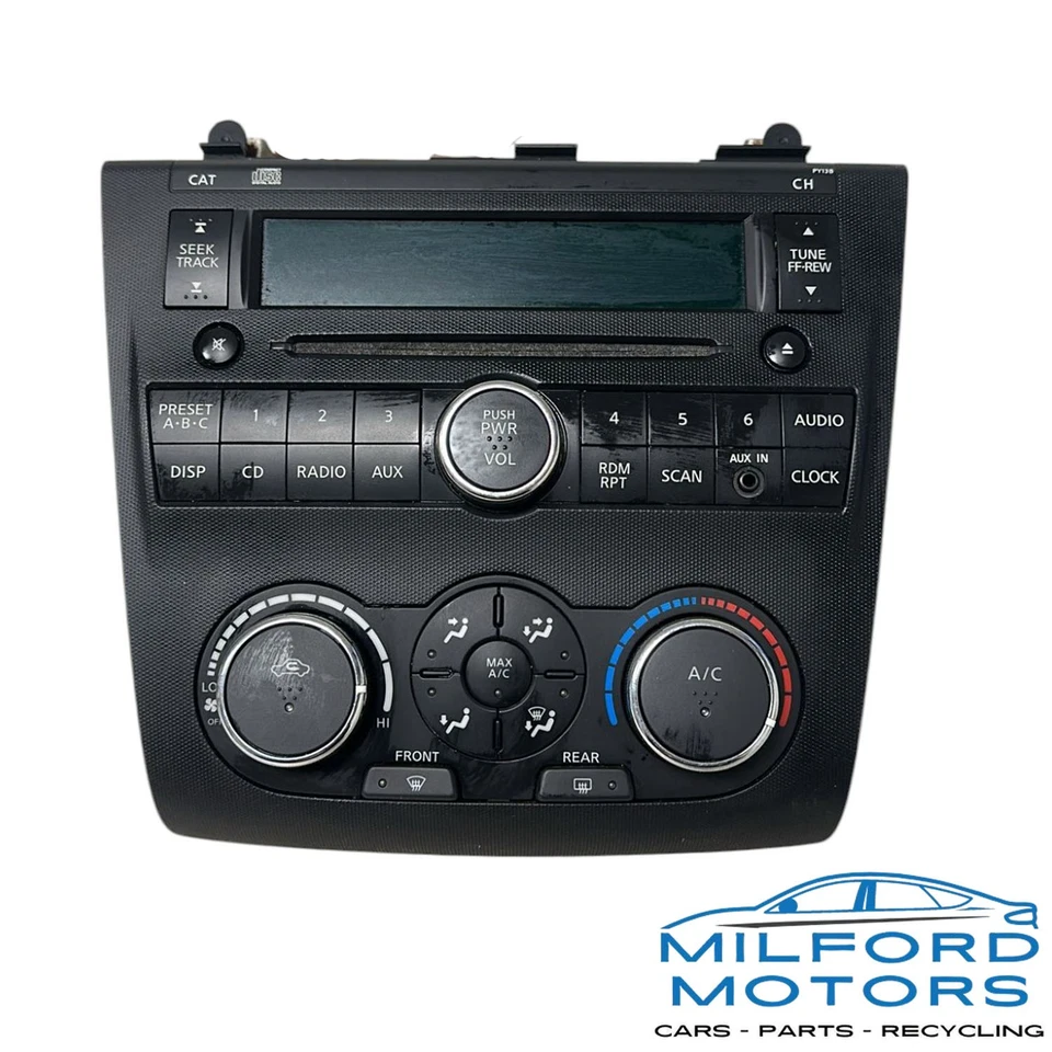 Controle de temperatura manual preto compatível com 2007-2008 Nissan Altima 2.5L - Imagem 4 de 4