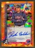 2025 Topps Chrome Update Sapphire Drake Baldwin Auto RC Orange Refractor #/25