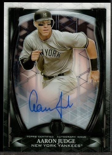 2019 Topps Tribute Aaron Judge New York Yankees ON CARD AUTO 9/15