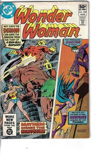 Wonder Woman 282 Joker Huntress VG/F 1981 Glossy