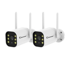 Wired Security Camera Smart Indoor Outdoor Color Night Vision 2K 3MP 2.4/5G WiFi