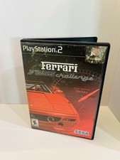 SEGA Ferrari F355 Challenge PS2 PlayStation 2 - Manual Included. Works 