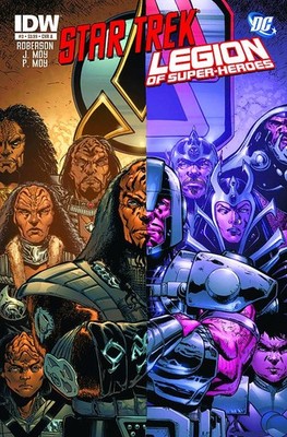 STAR TREK / LEGION OF SUPERHEROES #3 IDW PUBLISHING