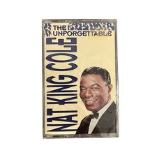 Nat King Cole The Unforgettable Audio Cassette New Sealed