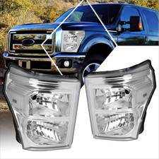 Headlights Assembly Compatible with 11-16 Ford F250-F550 Super Duty 2PCS Headl