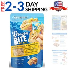 3oz Bearded Dragon Food. Complete Gel Diet for Both Juveniles and Adults. Pro...