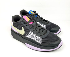 Nike JA 1 Night Personal Touch Youth Size 4.5Y Womens Size 6 Gray Purple Shoes