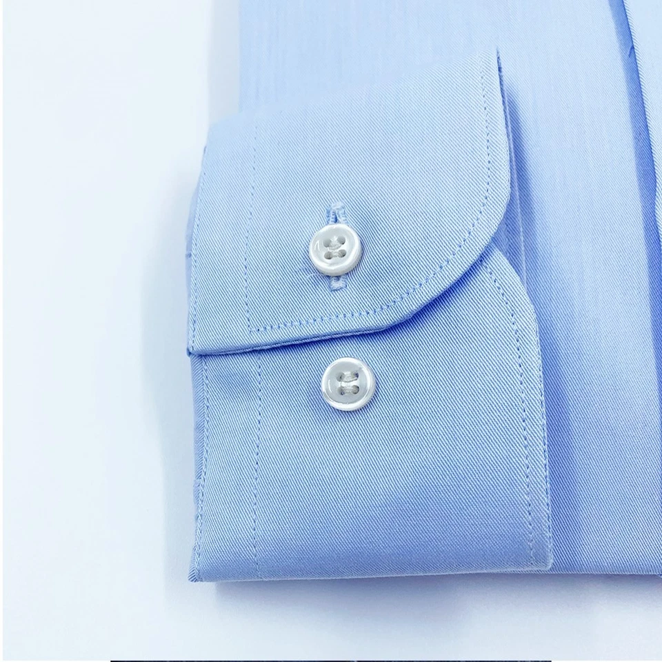 CASSERA CAMICIA UOMO MANICA LUNGA CON TASCHINO 100% COTONE 3B116 SITO COL.02 MOD - Immagine 4 di 4