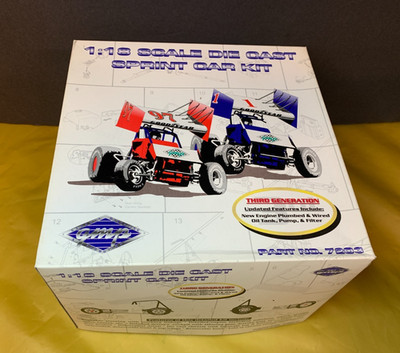1/18 GMP Sprint Car Diecast Model Kit 3rd Generation #7203 Complete Unbuilt Mint