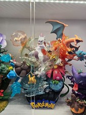 Pokemon Mewtwo Mew Glurak Bisaflor Turtok Figur Pikachu Film Figur