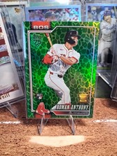 2026 Topps Series 1 Roman Anthony Holiday Green Easter Foil, Card # 189