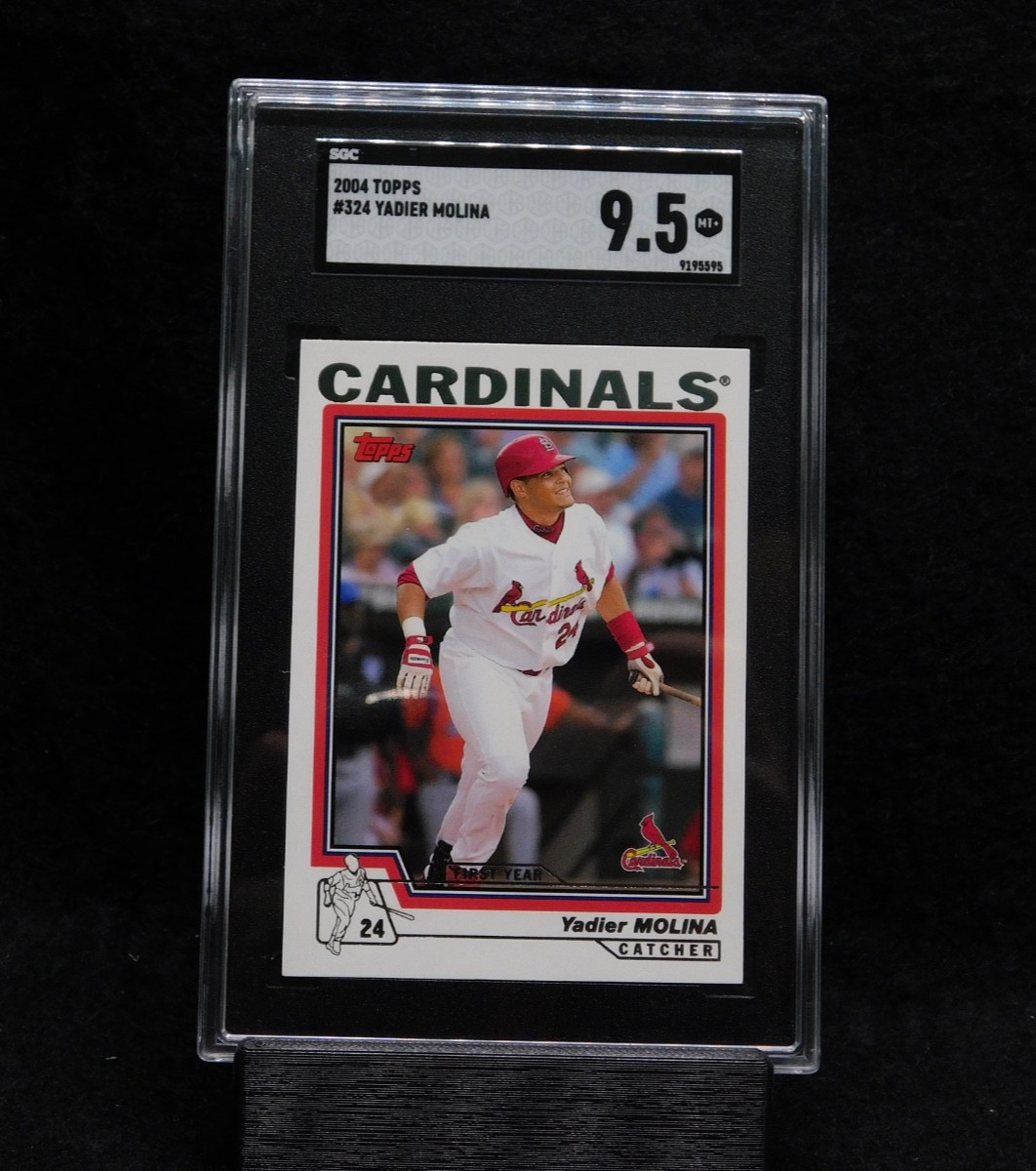 Yadier Molina 2004 Topps Rookie #324 SGC 9.5