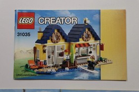 LEGO&reg; 31035 Creator 3 In 1 Beach Hut Instruction Manuals Only!