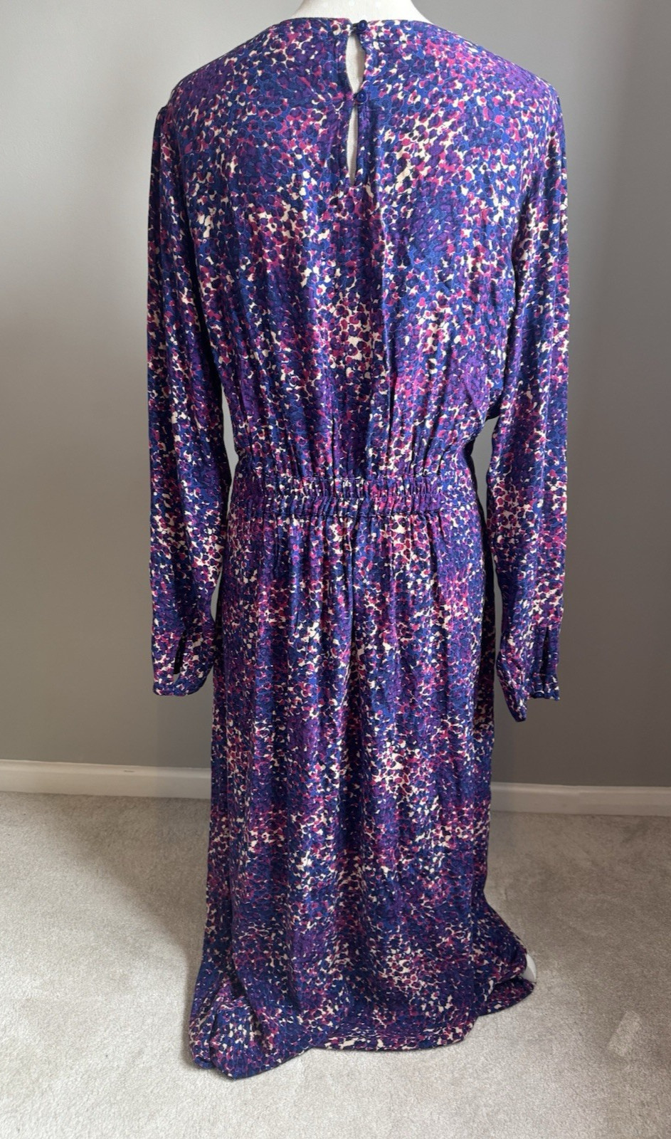 FAT FACE PURPLE MULTI PATTERNED  VISCOSE LONG SLE… - image 4