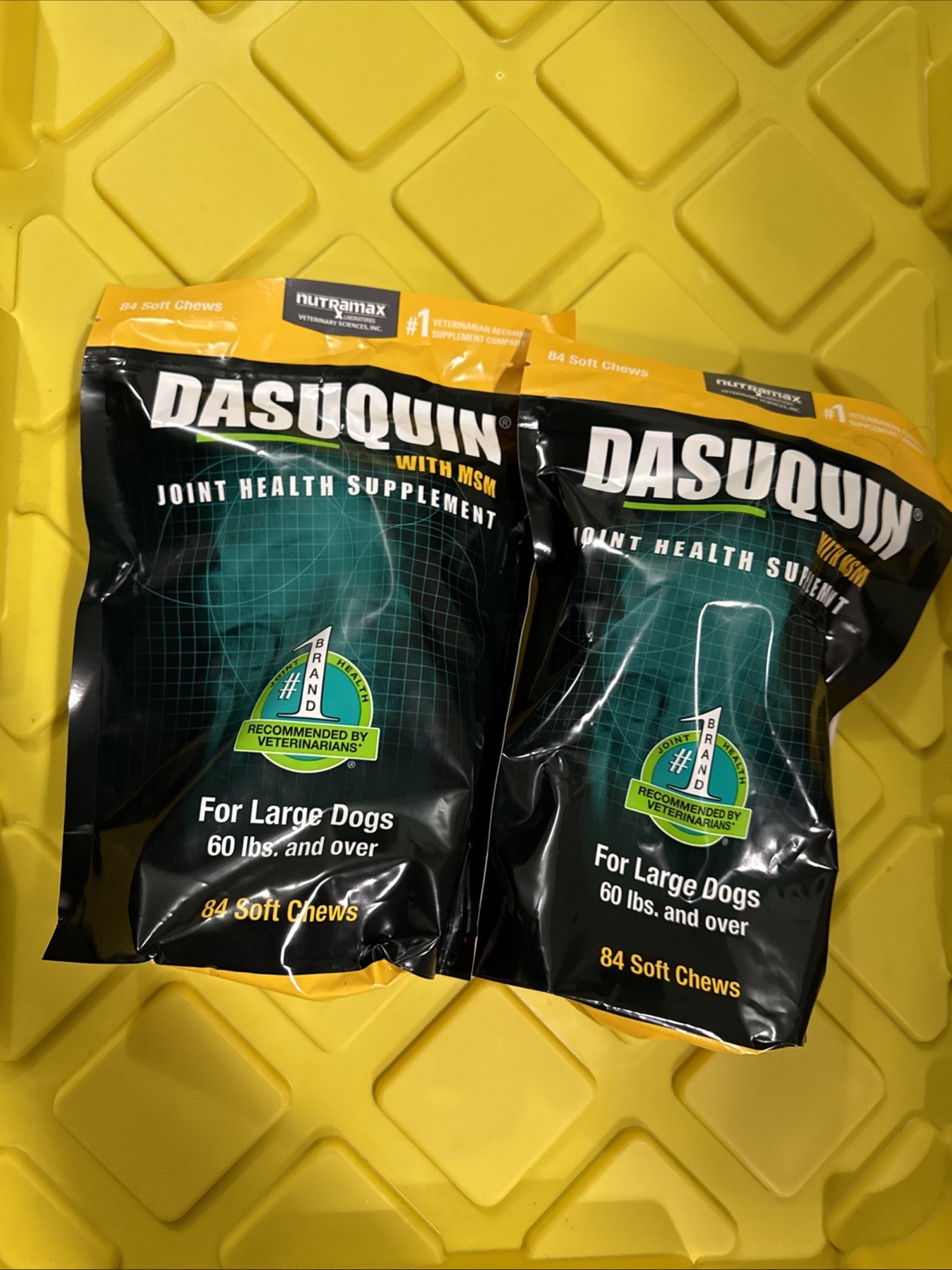 2 Packs~84ct Dasuquin w/MSM Joint Health Supplement For LARGE Dogs~Exp. 2027