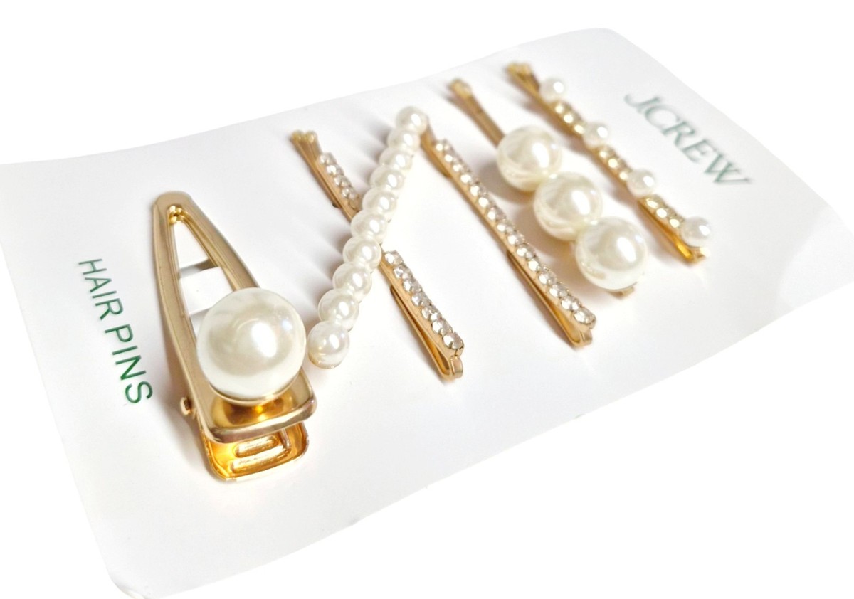 JCREW BOBBIE PINS SET OF FIVE NWT Amazon.com : 510PCS Blonde Bobby Pins Hair Pins Kit with  main image 4