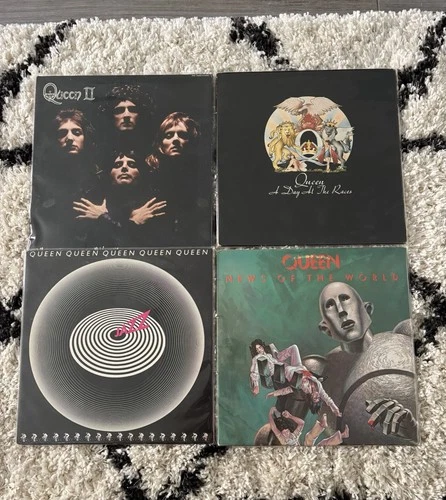 Queen Ll News of The World Jazz Day At The Races LP Vinyl Record Lot