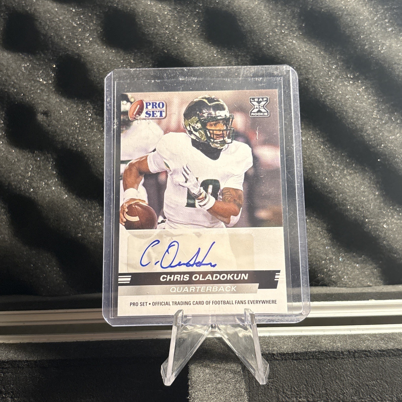 2022 Rookie Pro Set Draft Chris Oladokun #PSA-C01 Auto RC