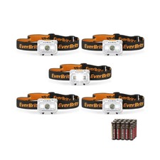 Fari Frontali LED EverBrite 2 Pezzi 4 Modalit&agrave; - Testa Girevole Impermeabili