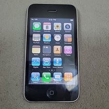 Apple iPhone 3G 16GB Black A1241 AT T Vintage Collector Smartphone Dead Pixels