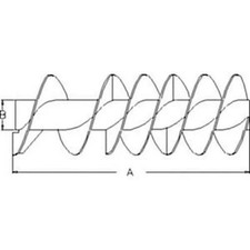 Used Auger - Vertical Unloading fits John Deere 9560 9650 9660 9750 AH164070