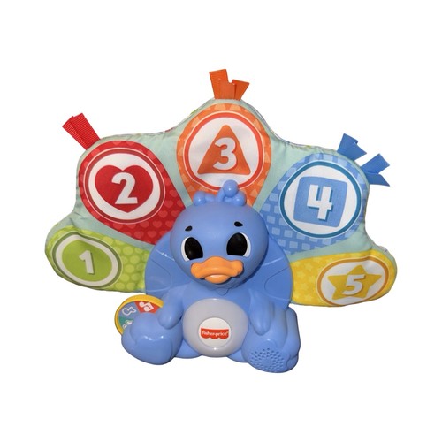 Fisher-Price Linkimals Peacock Interactive Learning Counting Toy