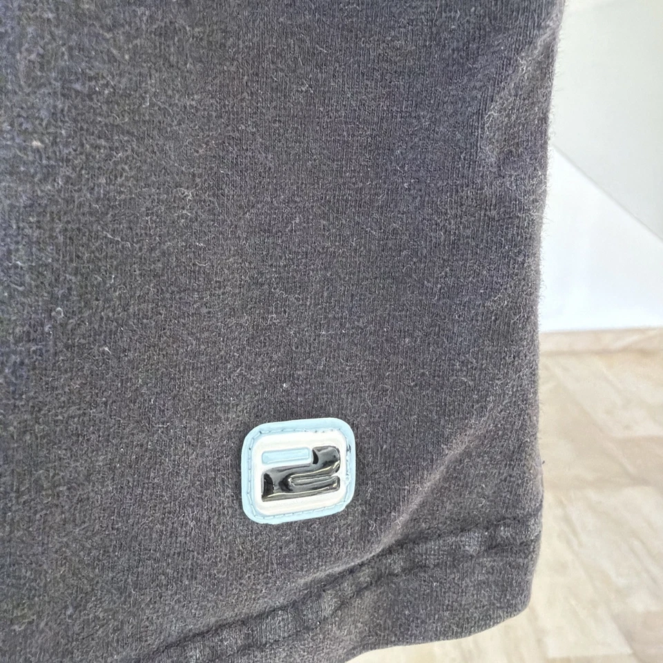 Y2K Vintage Girl's Limited Too Striped Logo V Tank Top in Black, Size L - Image 3 of 4