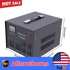 5KW Step Up/Down Transformer Regulator/Stabilizer 120V-220V 220V-110V Voltage US