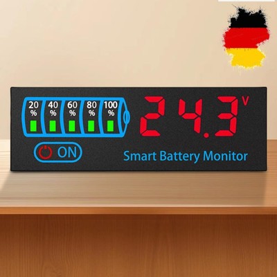 3S-14S DC7-55V LED Power Display Board Multifunction Battery Level Indicator