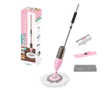 True & Tidy SPRAY-360 Clean Everywhere Spray Mop Kit