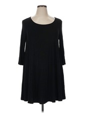 Karen Kane Women Black Casual Dress XL Petites