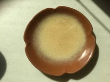 Frankoma 5E Bread Plate Desert Gold Color Lovely Piece Vintage Pottery Ceramic