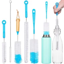 Turbo Microfiber Bottle Brush Cleaner Pack - Set of 5 Bottle Brushes