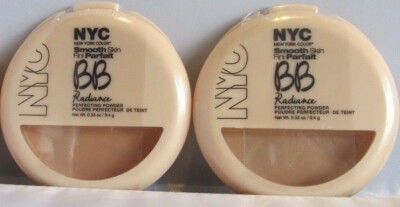 2 x NYC Smooth Skin BB Radiance Perfecting Powder - 002 Warm Beige