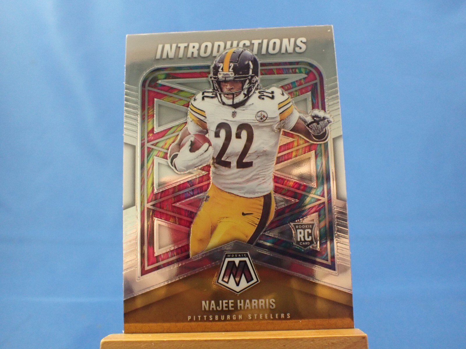 Najee Harris Mosaic 2021 RC Rookie Introductions I-9